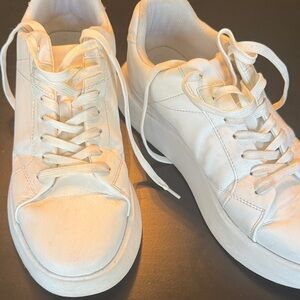Zara Men's White Casual Sneakers